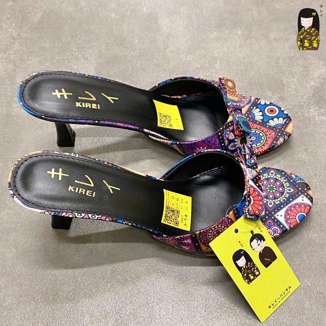  Kirei Biteki Boho - Office Kitten Heel HH16 Midnight 