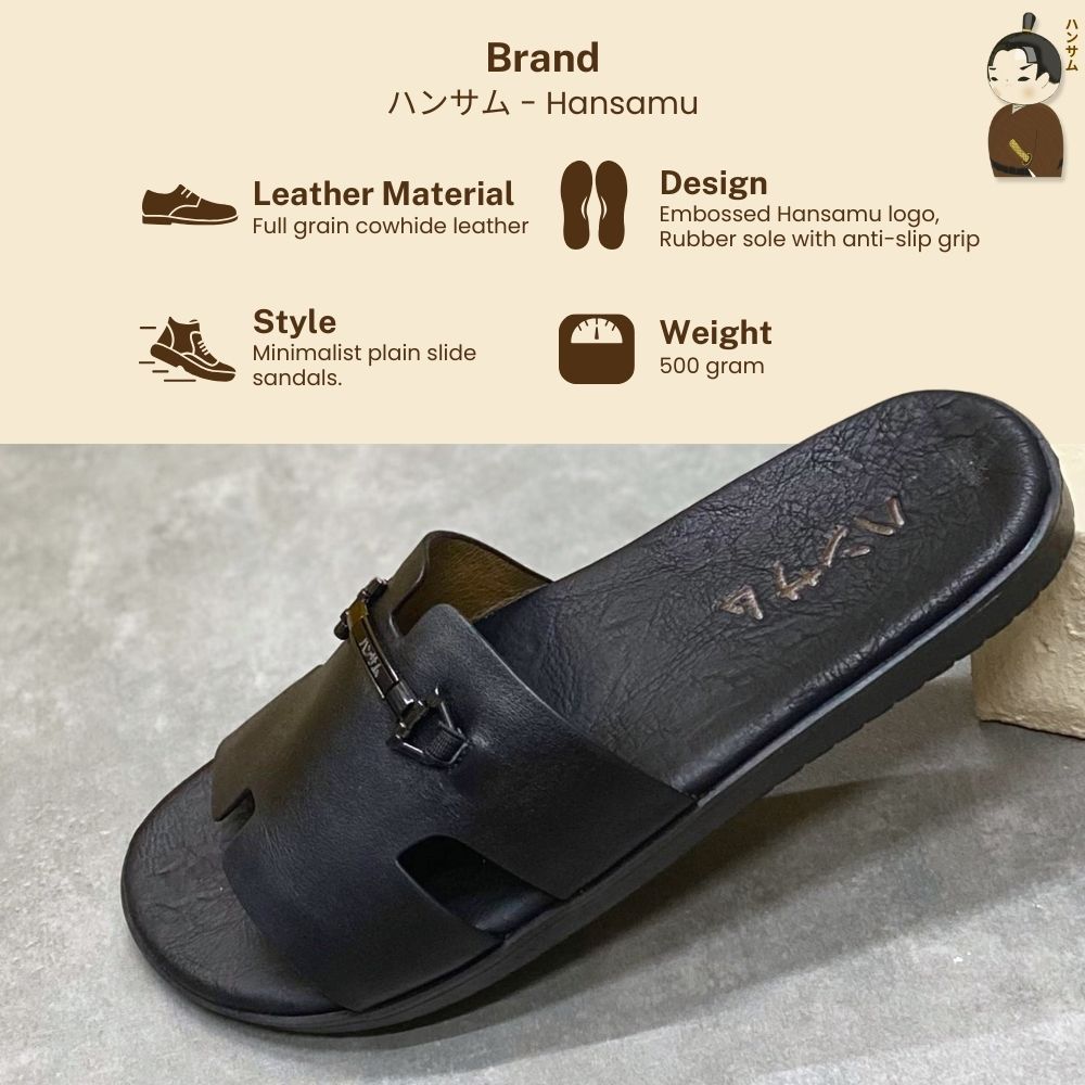  Hansamu Rõnin - Office Slipper DGD19 Black 