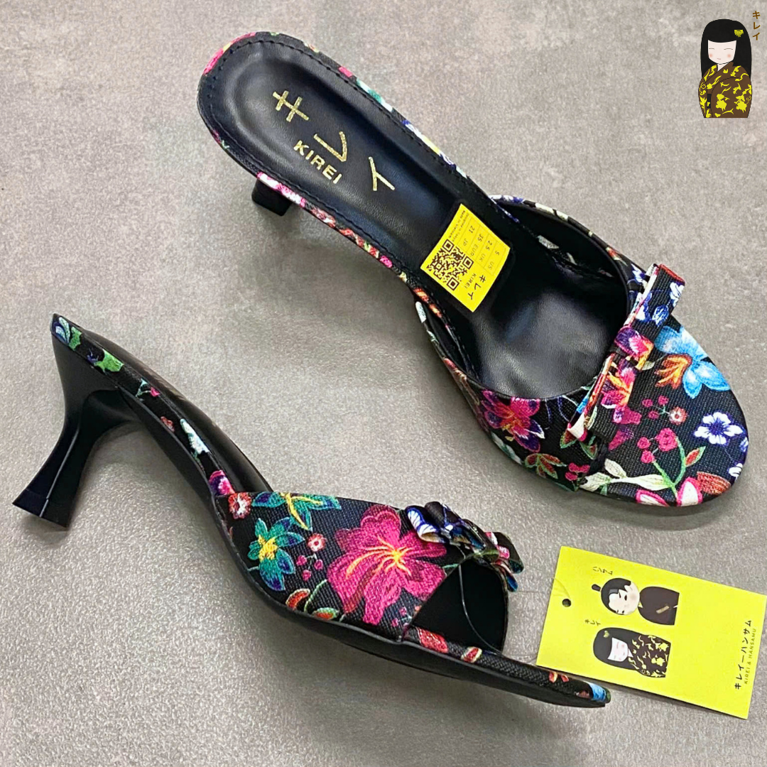  Kirei Biteki - Office Kitten Heel HH18 Black 
