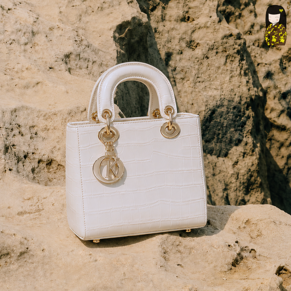  Túi Kirei Diana - Handbag BGB22 Beige 