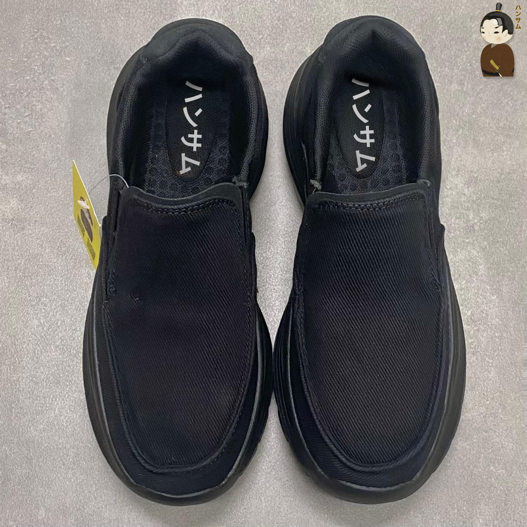  Hansamu Nin - Walk Slip-On BG09 Black 