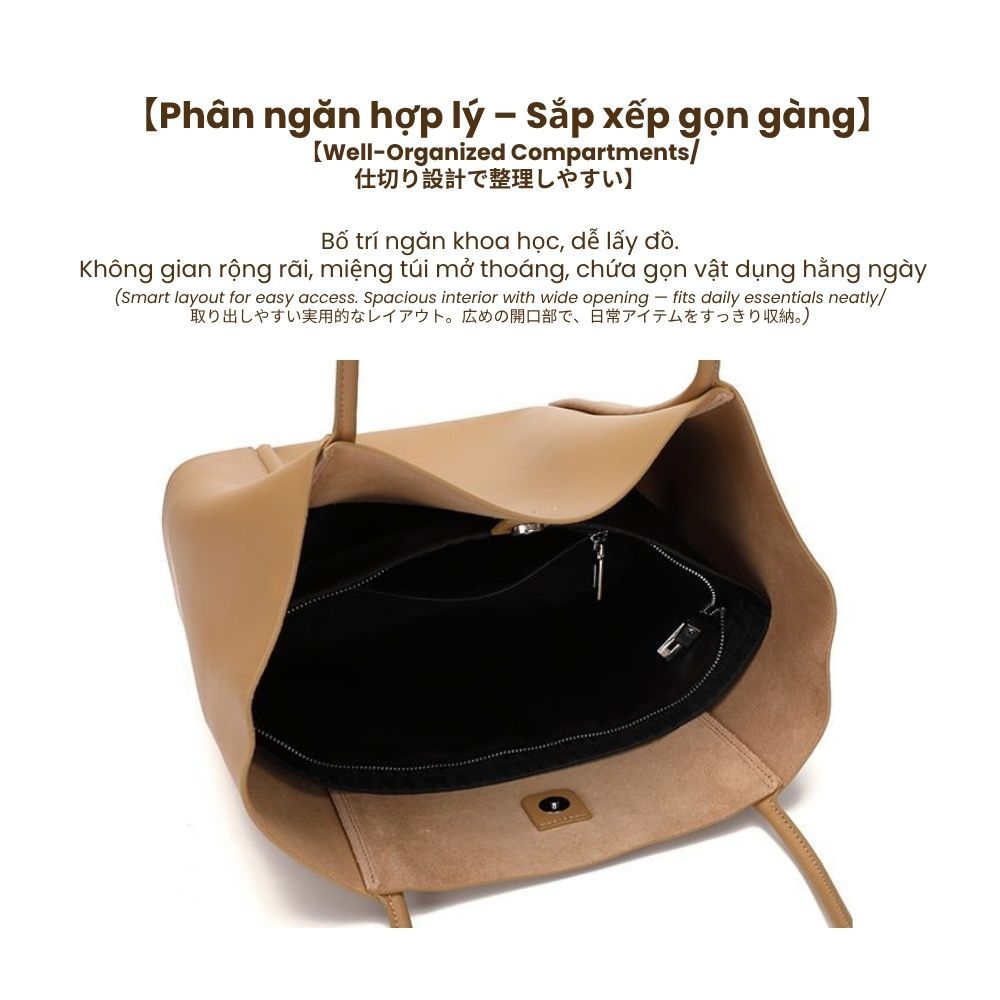  Kirei Yugen Tote Bag BGB1 Beige 