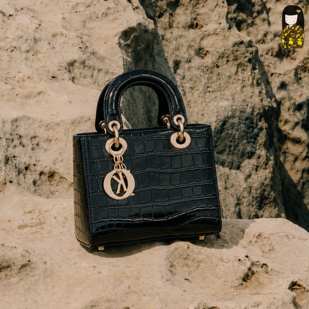  Túi Kirei Diana - Handbag BGB22 Black 