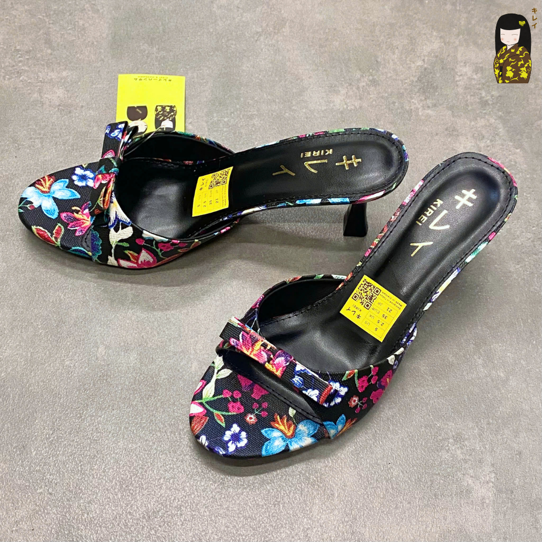  Kirei Biteki - Office Kitten Heel HH18 Black 