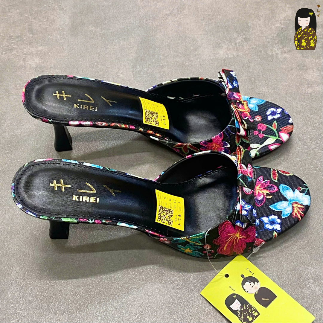  Kirei Biteki - Office Kitten Heel HH18 Black 