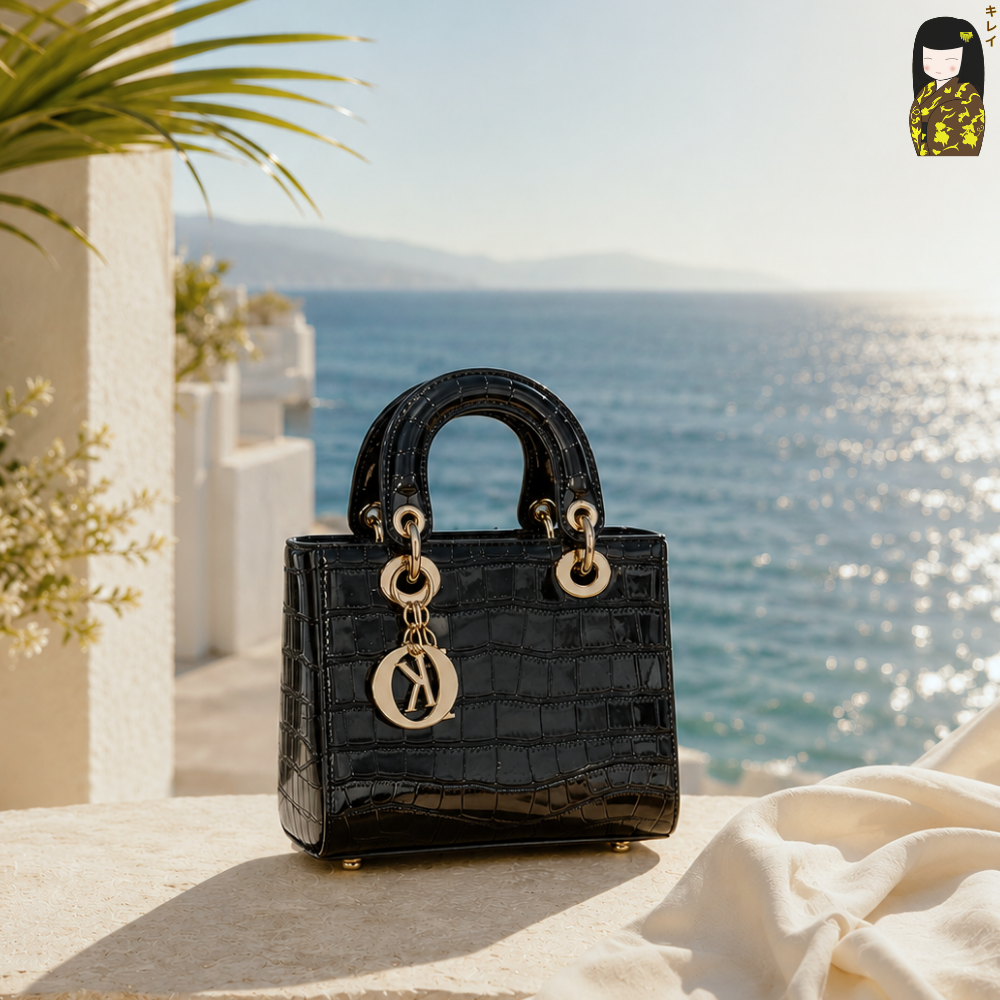  Túi Kirei Diana - Handbag BGB22 Black 