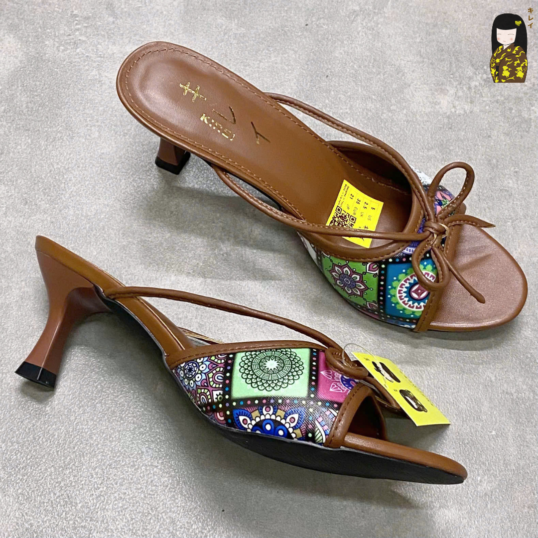  Kirei Biteki - Office Kitten Heel HH13 Forest 