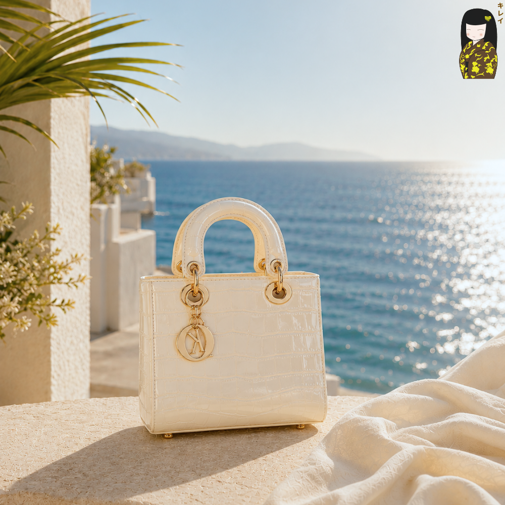  Túi Kirei Diana - Handbag BGB22 Beige 