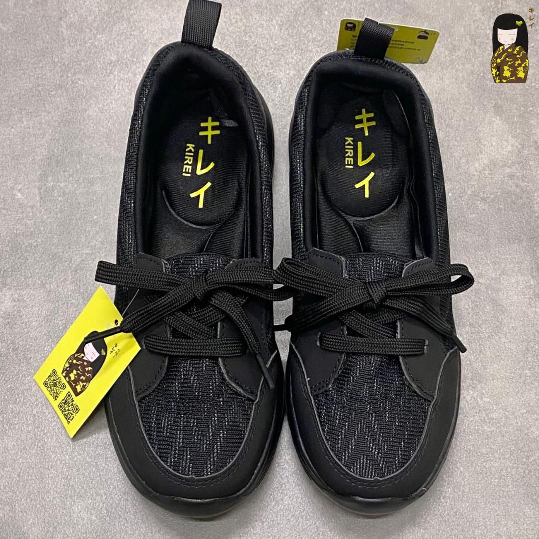 Kirei Hime - Walk Sneakers BG7 Black 