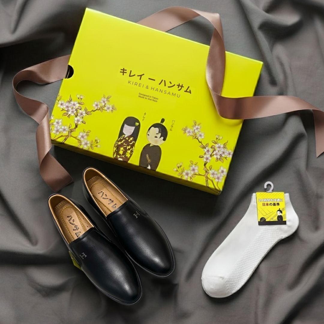  Hansamu Shin - 6cm Elevator Loafers DGD16 Black 