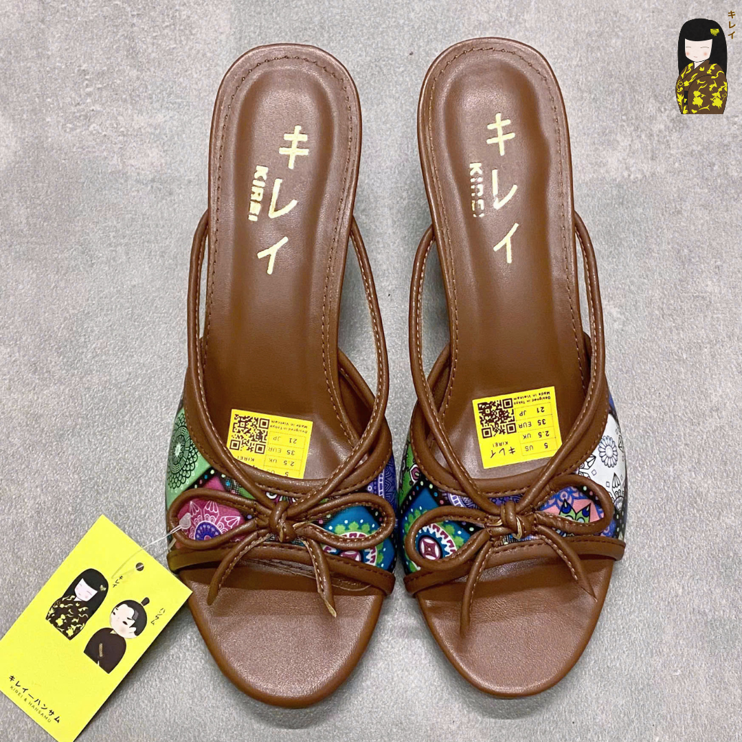  Kirei Biteki - Office Kitten Heel HH13 Forest 