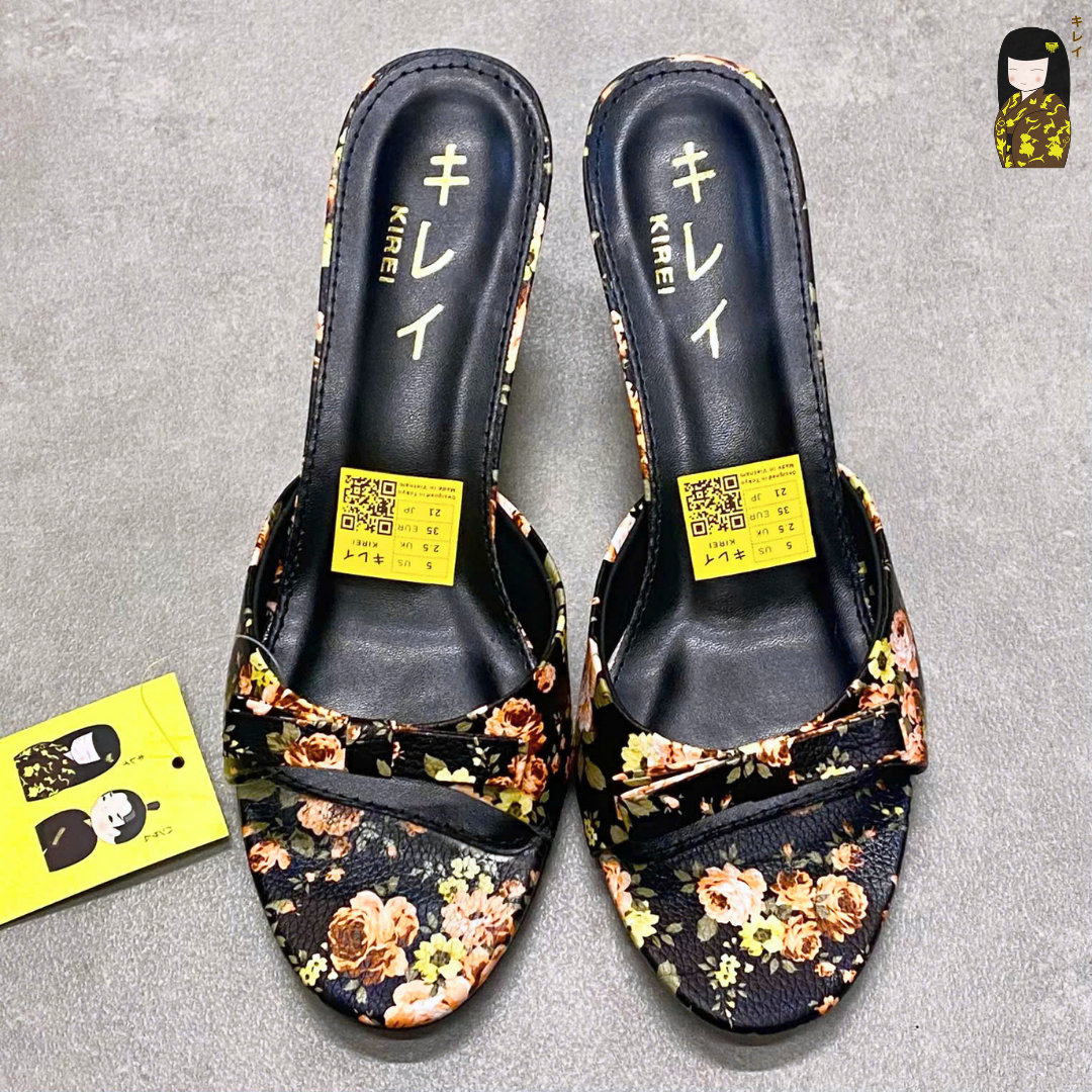  Kirei Biteki - Office Kitten Heel HH17 Black 