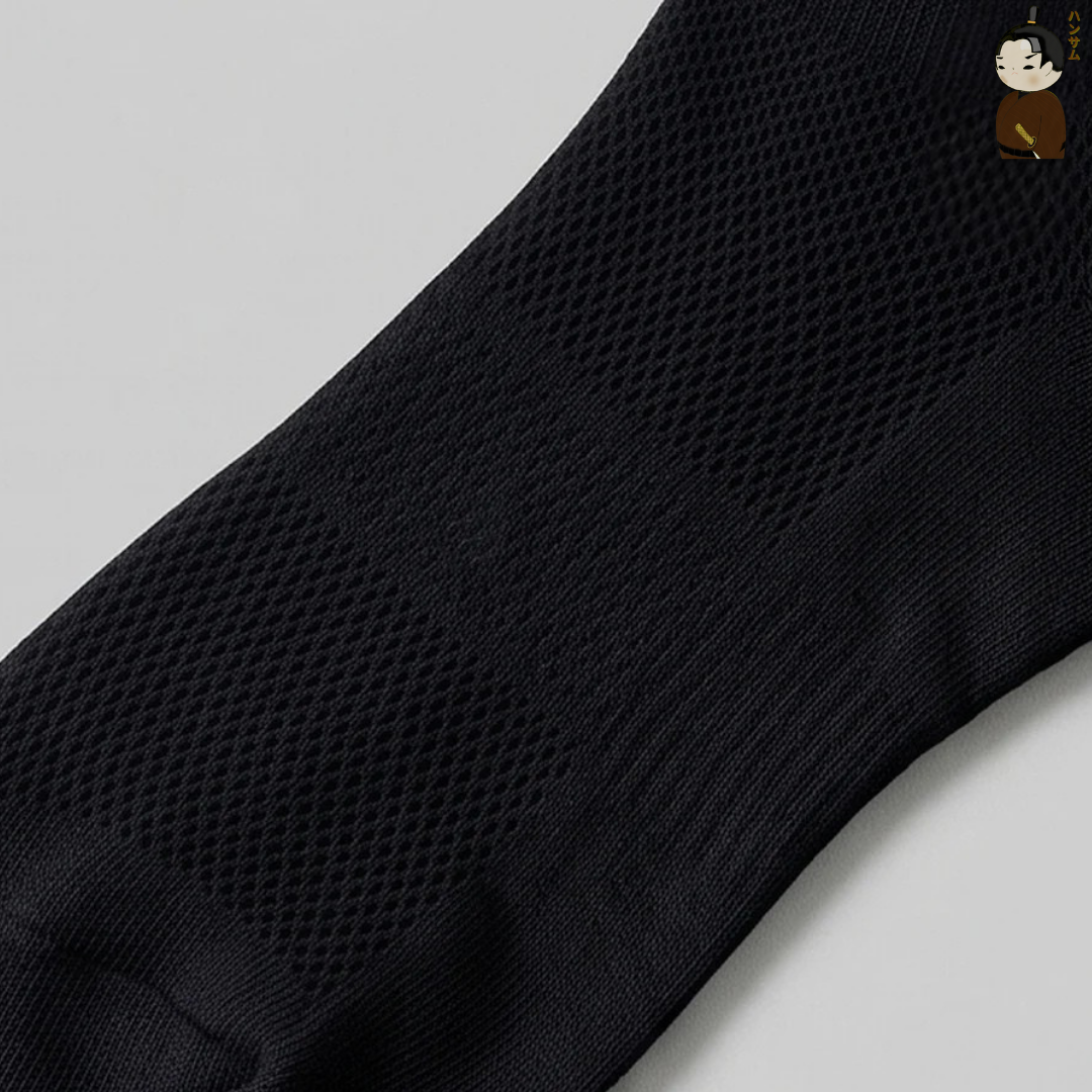  [Combo 7 đôi] Vớ Hansamu Shinobi daily sock BG14 Black 