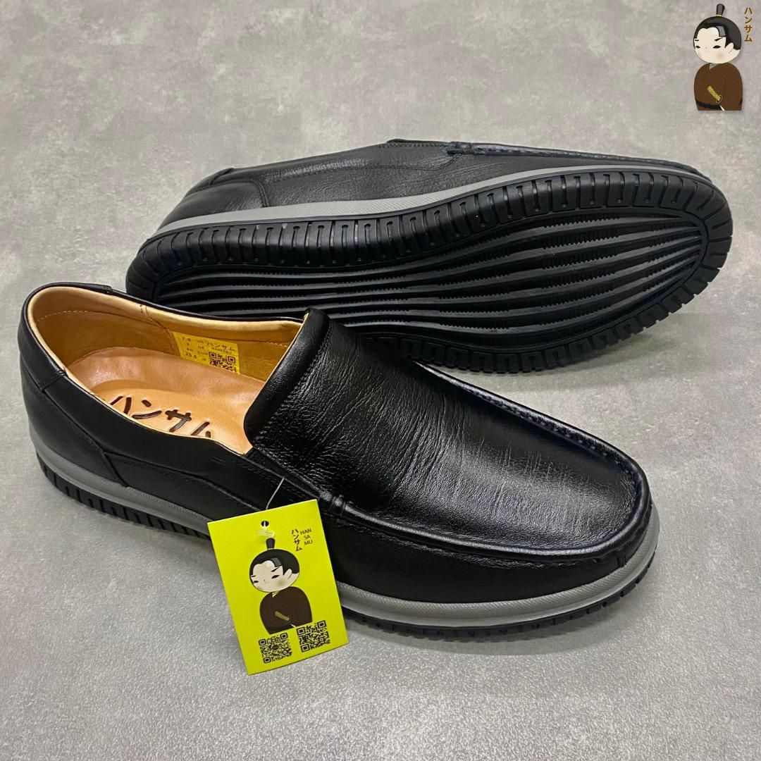  Hansamu Rin - Office Loafer LA1 Black 