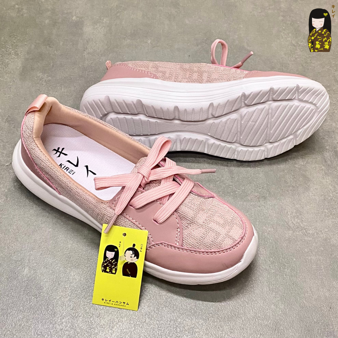  Giày đi bộ nữ Kirei Hime BG07 màu Hồng 