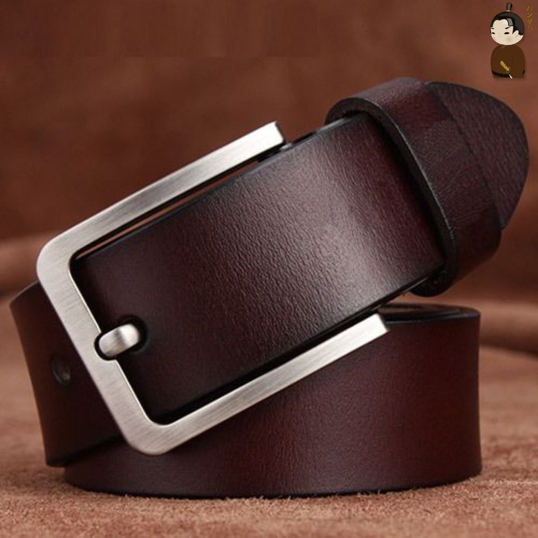  Hansamu Rin - Leather Belt BGA3 Maroon 