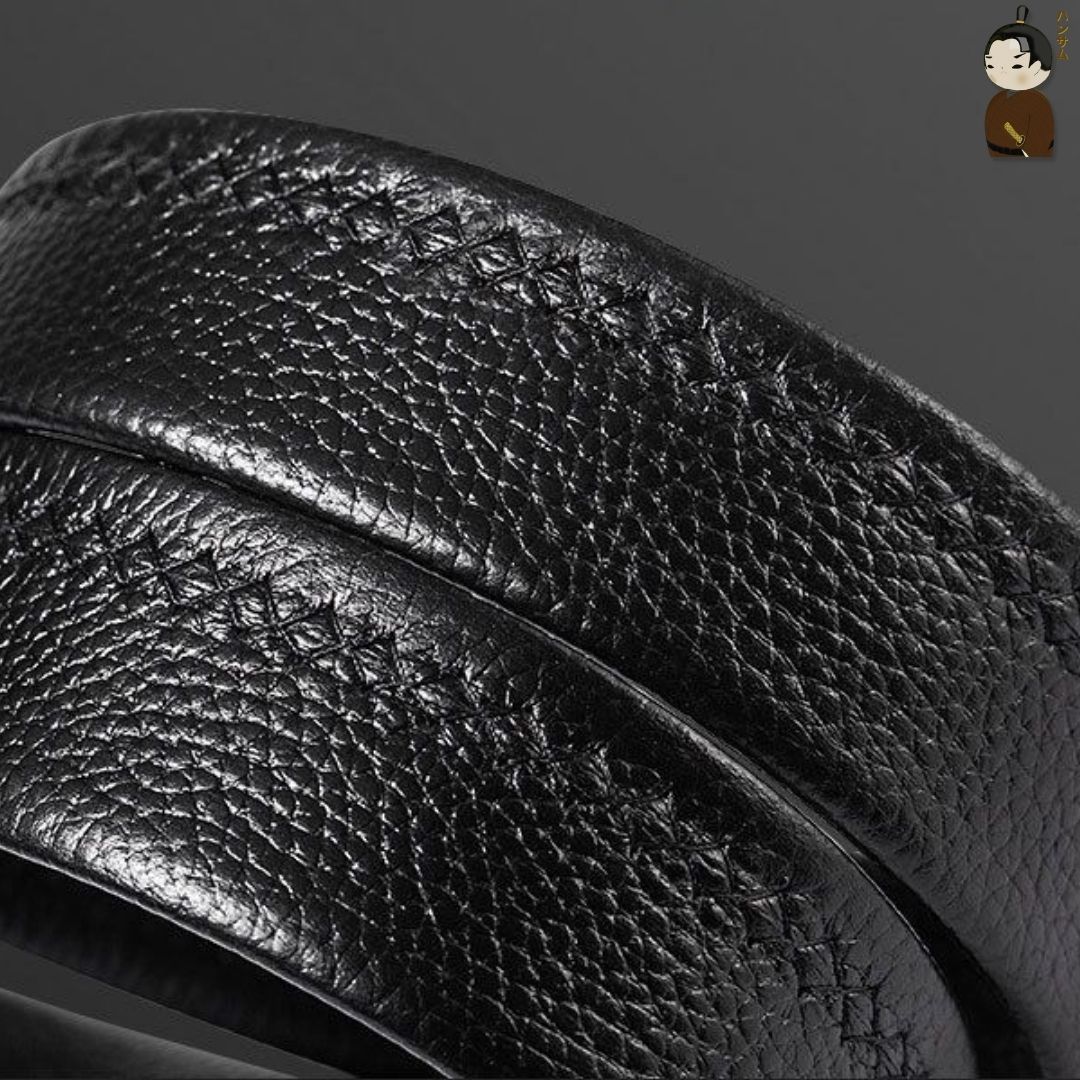  Hansamu Rin - Leather Belt BGA1 Black 