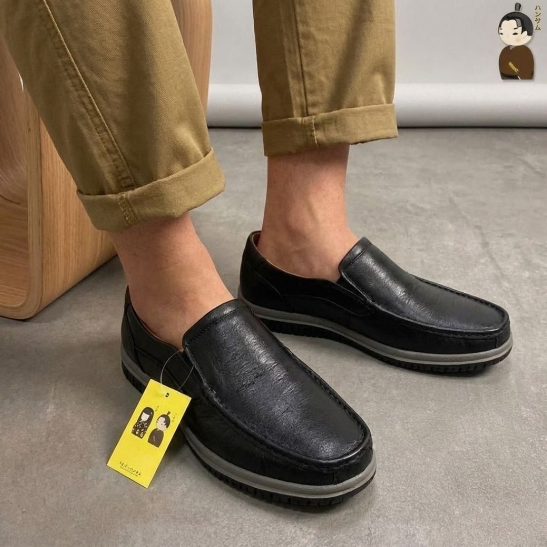  Hansamu Rin - Office Loafer LA1 Black 