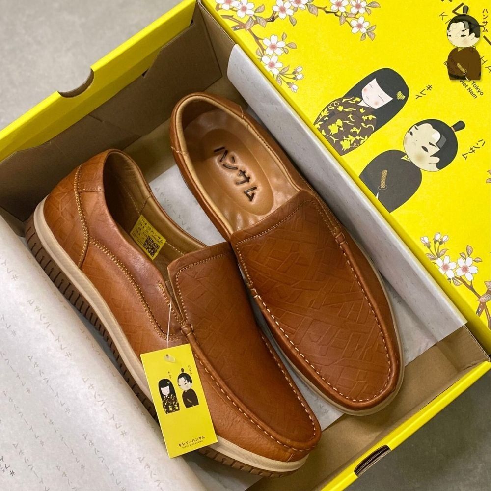  Hansamu Rin - Office Loafer LA1 Brown 