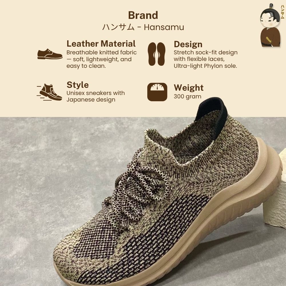  Hansamu Jin - Walk Sneakers BG4 Khaki 