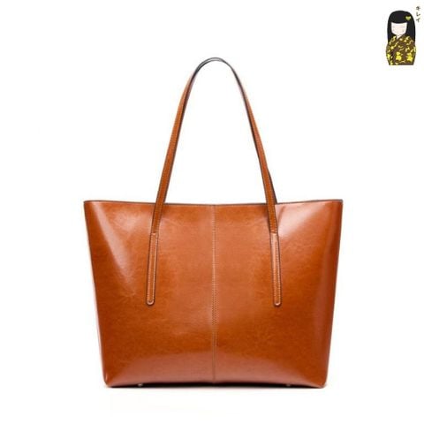 Túi Kirei Yugen BGB18 | Túi tote màu Nâu caramel