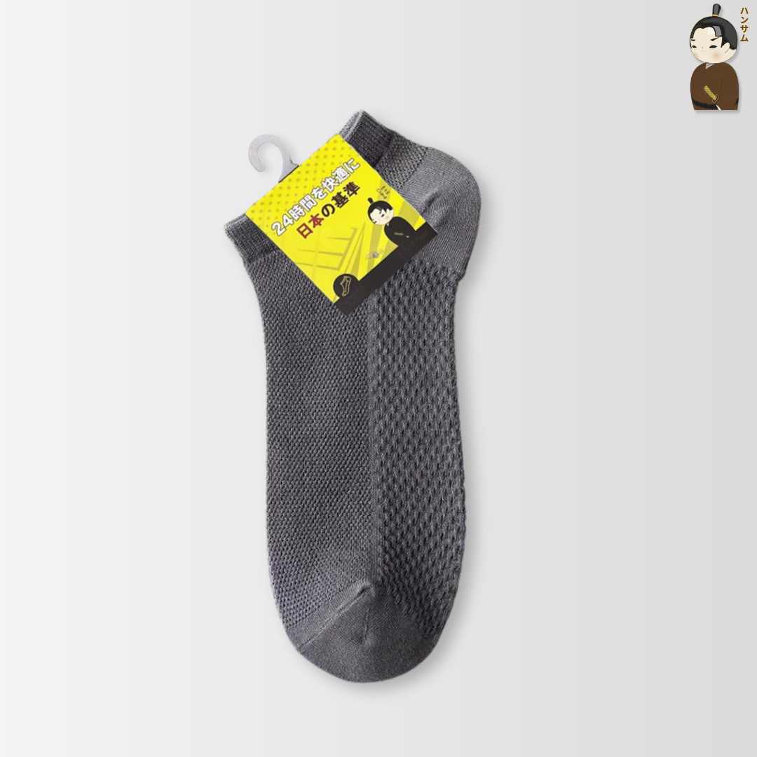  Hansamu Shinobi - Daily Sock BG14 Iron Grey 