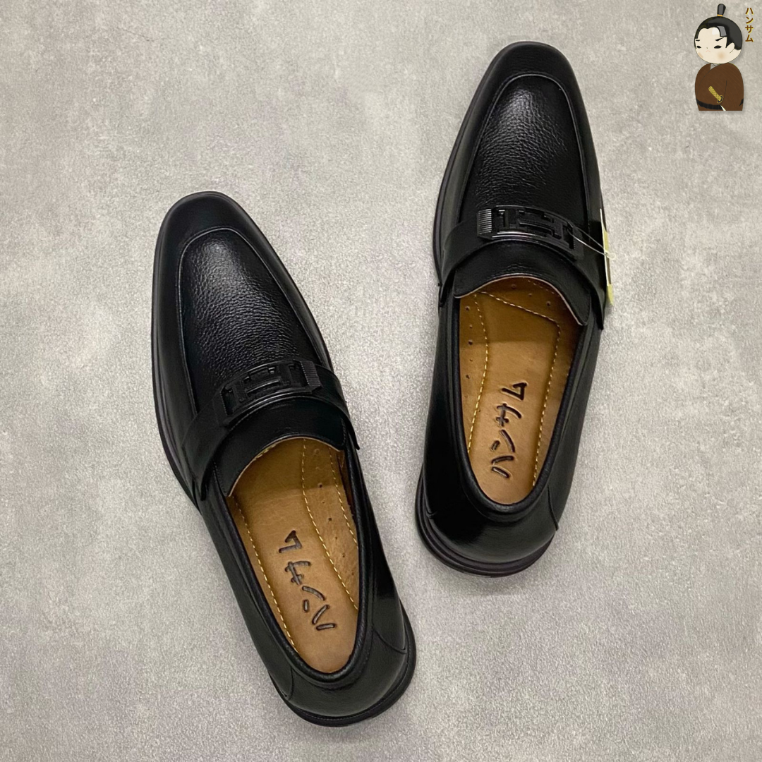  Hansamu Shin - 6cm Elevator Loafers DGD15 Black 