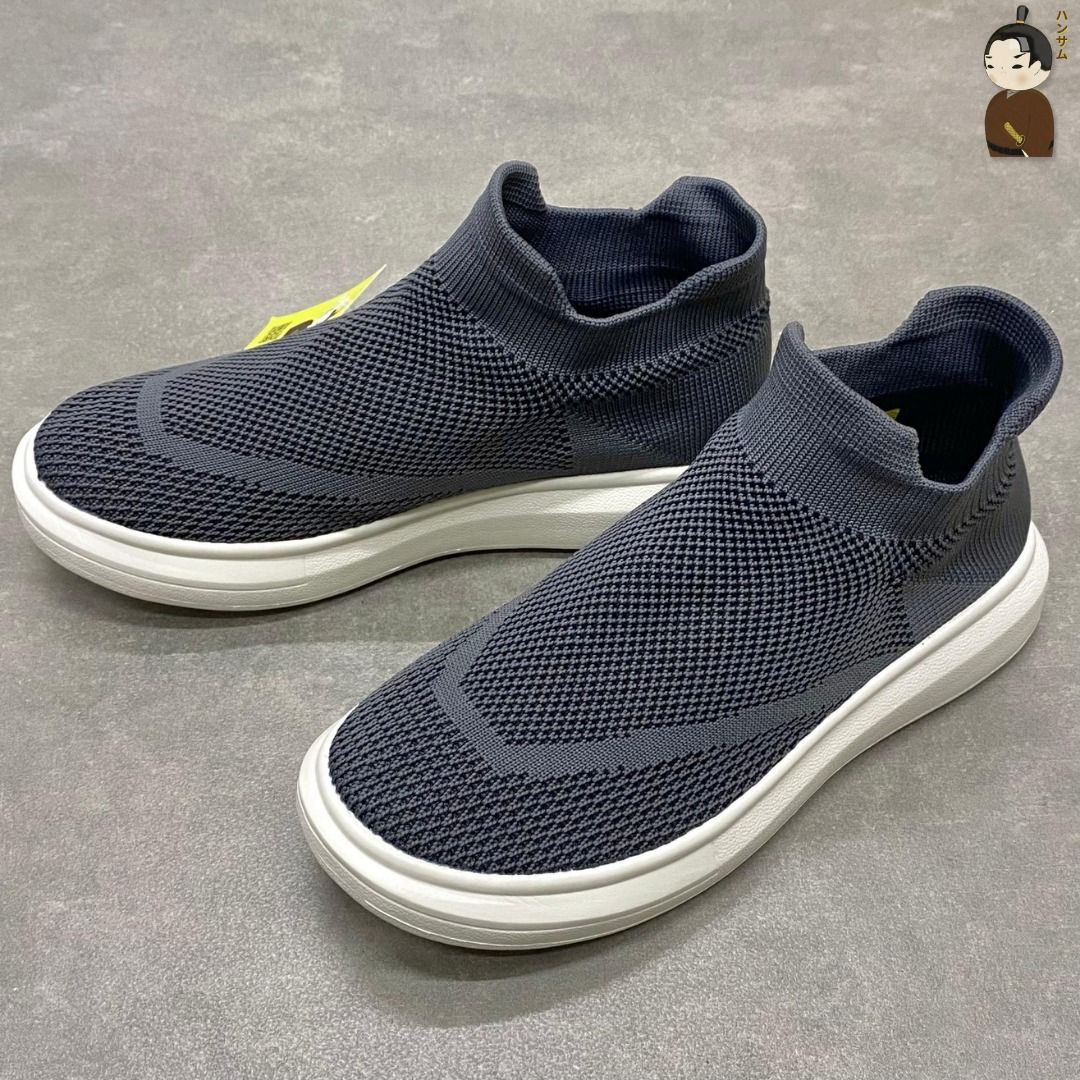  Hansamu Nin - Walk Slip-On BG05 Grey 