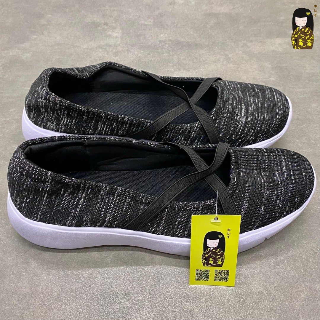  Kirei Nintai - Walk Slip-On BG3 Black 