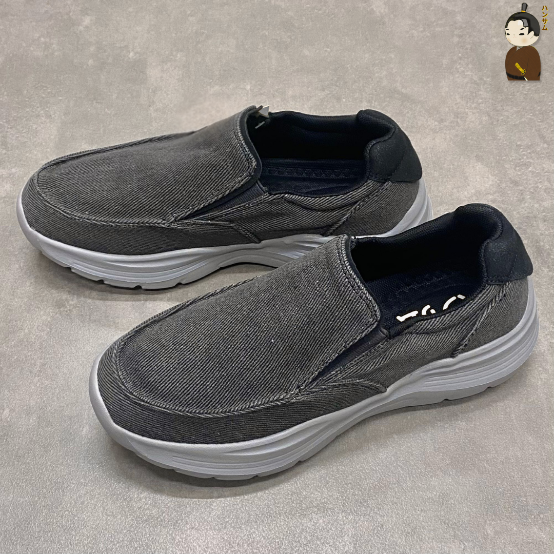  Hansamu Nin - Walk Slip-On BG09 Dark Grey 