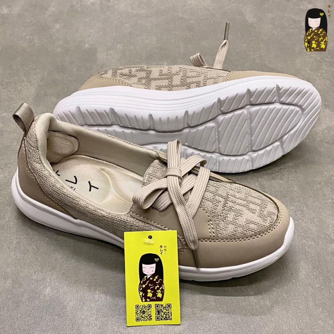  Giày đi bộ nữ Kirei Hime BG07 màu Be 
