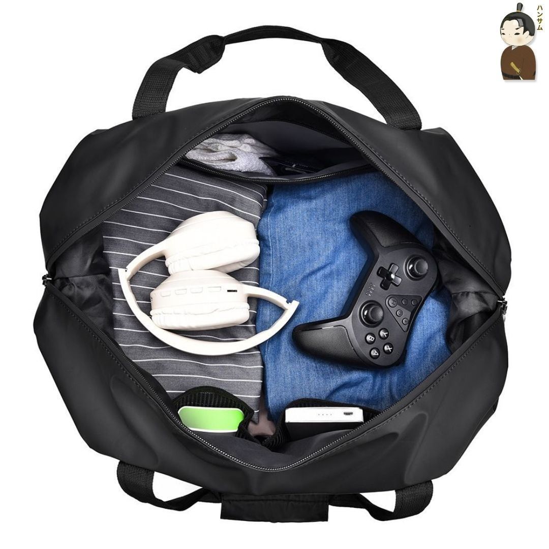  Hansamu Raiden - Waterproof Travel Large Bag BGB21 Dark Grey 