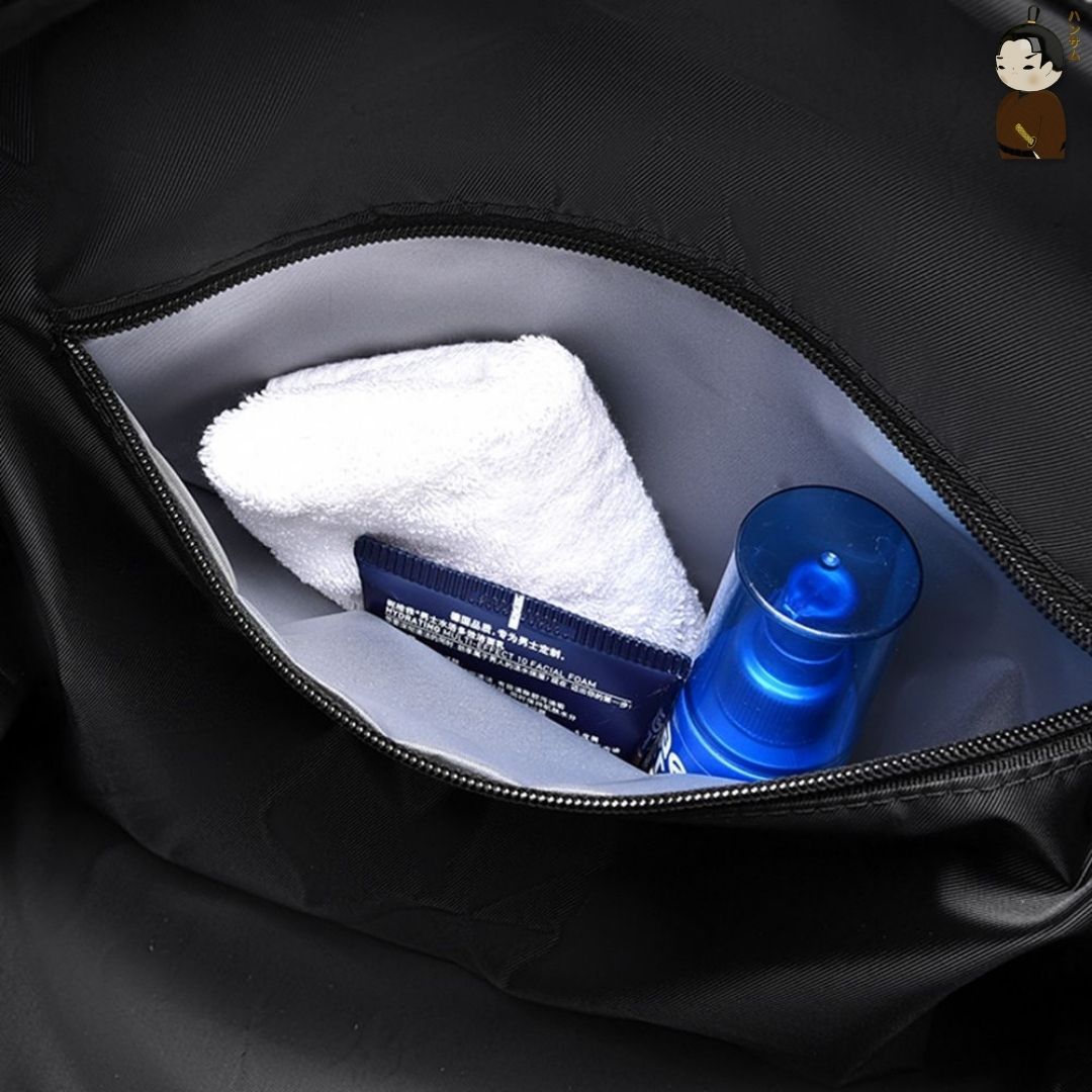  Hansamu Raiden - Waterproof Travel Small Bag BGB21 Black 