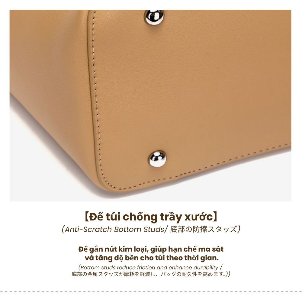  Kirei Yugen Tote Bag BGB1 L.Brown 