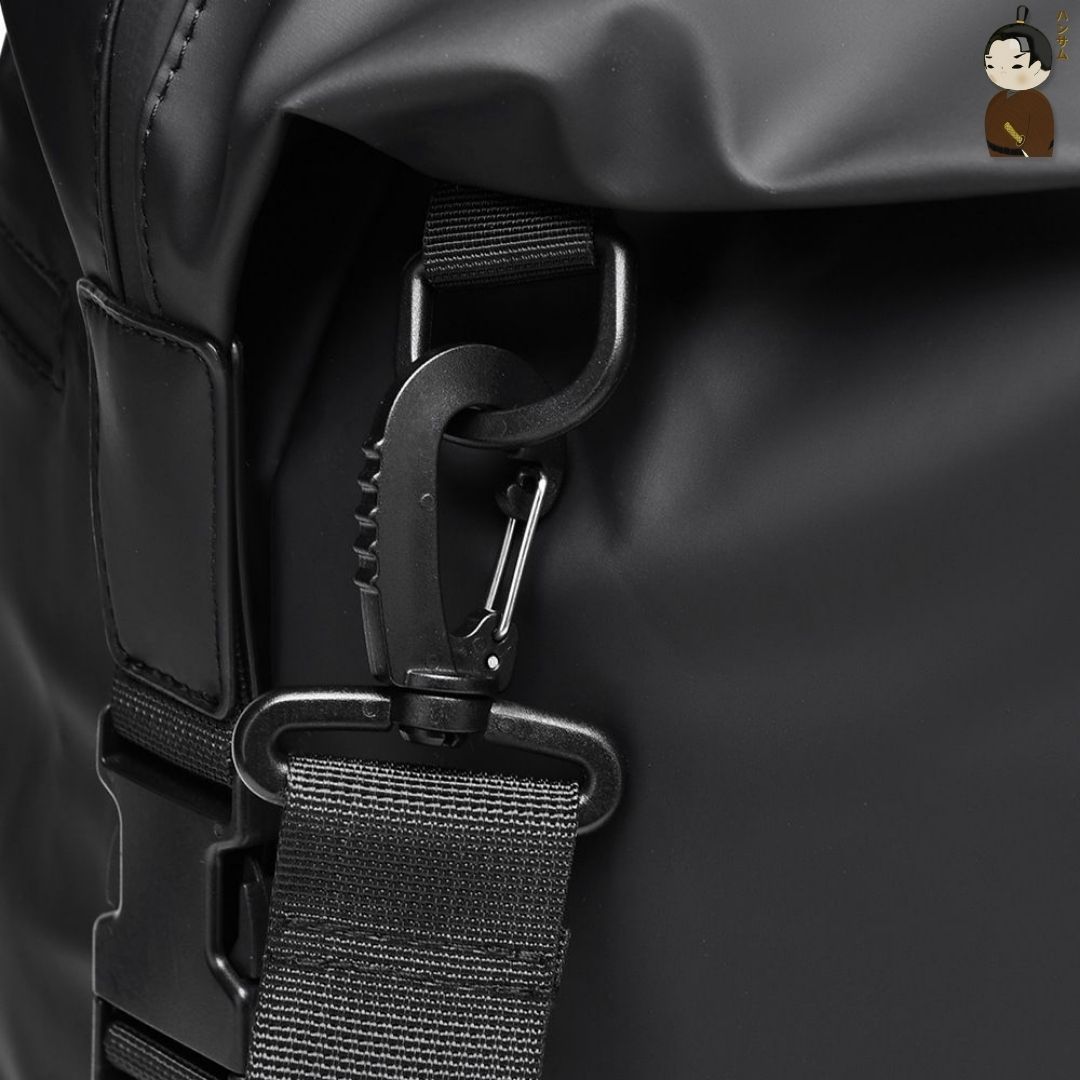  Hansamu Raiden - Waterproof Travel Small Bag BGB21 Black 