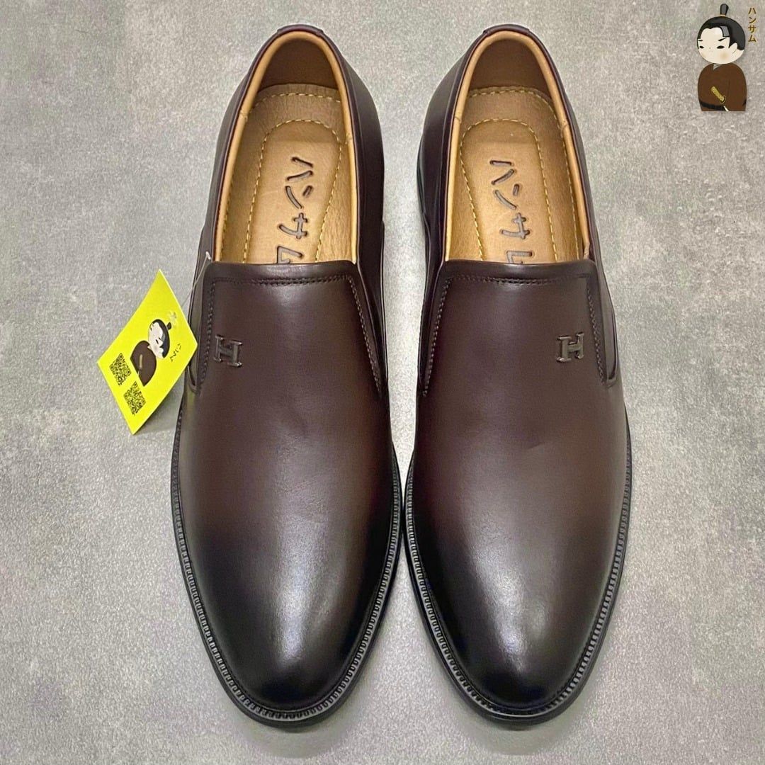  Hansamu Zen - Office Loafers DGD10 Brown 