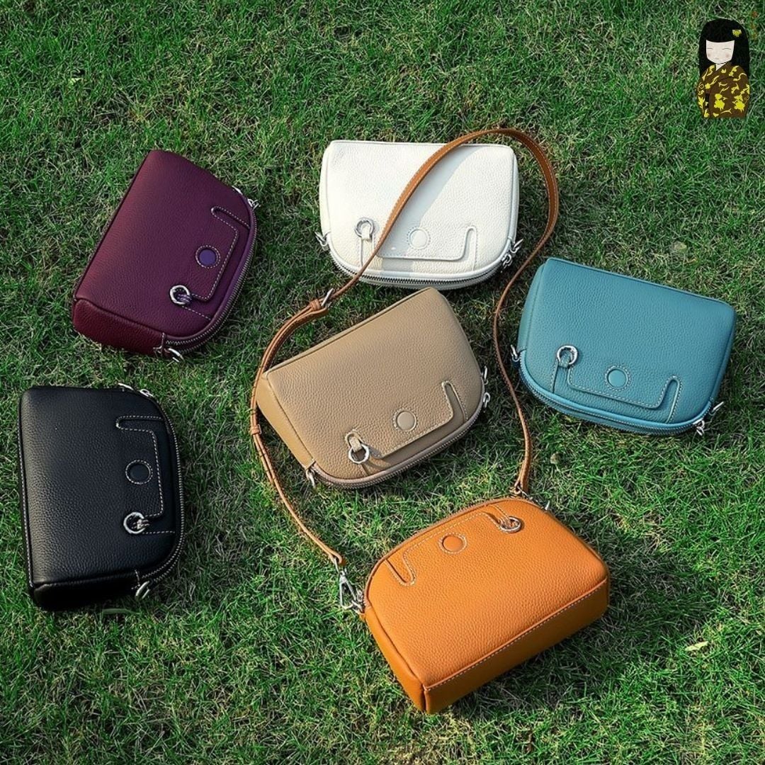  Túi Kirei Hina BGB09 | Túi pouch màu Đen 