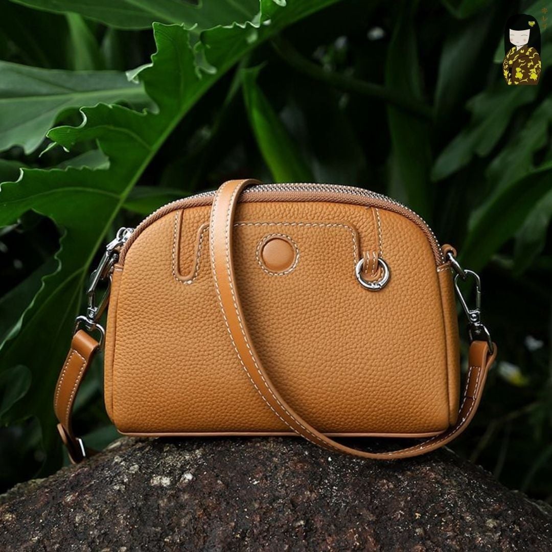 Túi Kirei Hina BGB09 | Túi pouch màu Nâu 