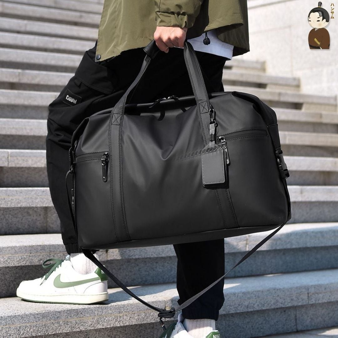 Hansamu Raiden - Waterproof Travel Small Bag BGB21 Black 