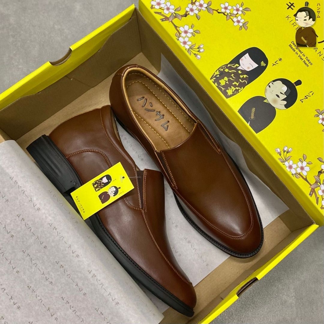  Hansamu Shin - 6cm Elevator Loafers DGD17 Brown 