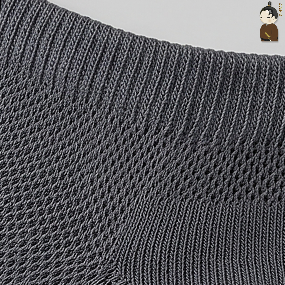 [Combo 15 đôi] Vớ Hansamu Shinobi daily sock BG14 Iron Grey 