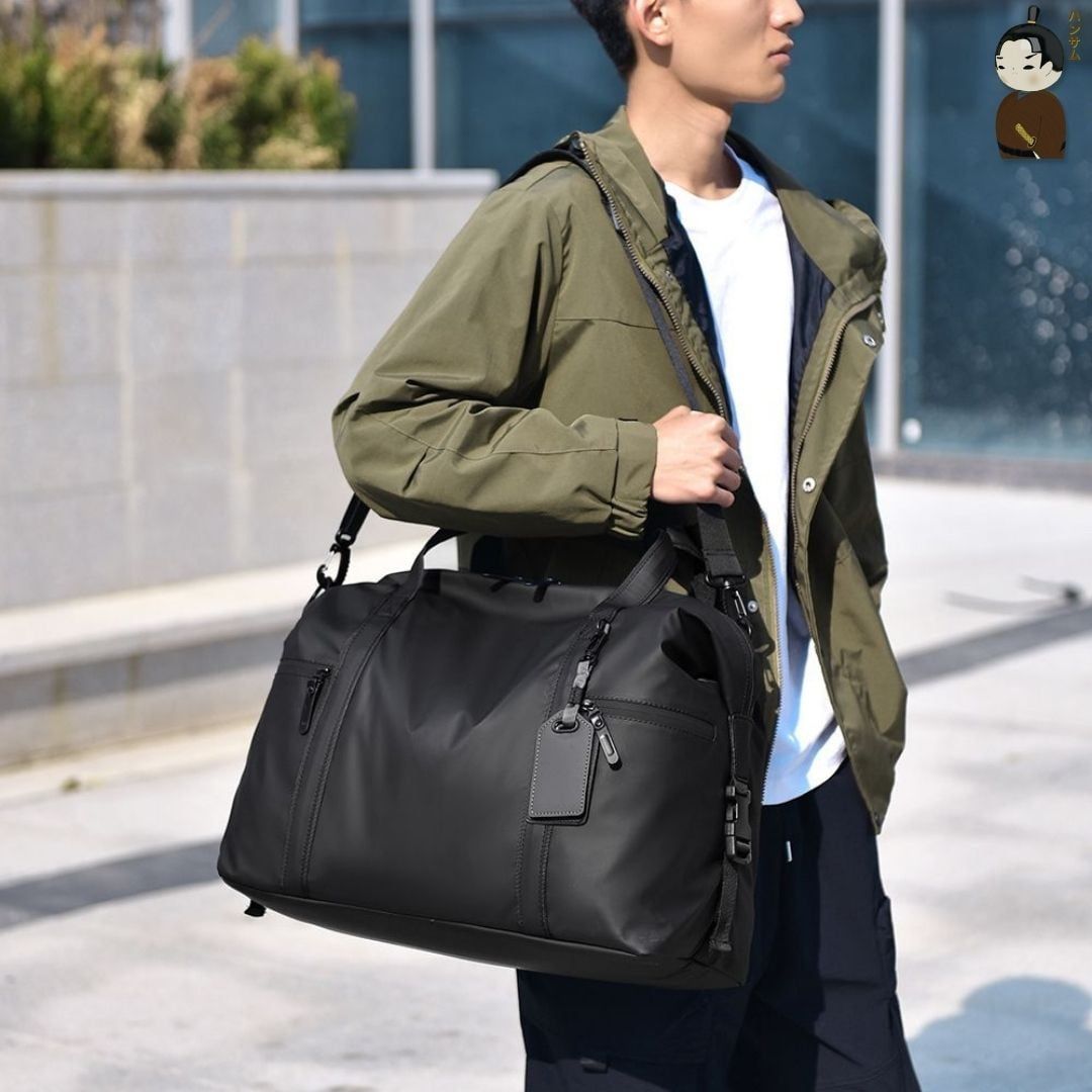  Hansamu Raiden - Waterproof Travel Large Bag BGB21 Black 