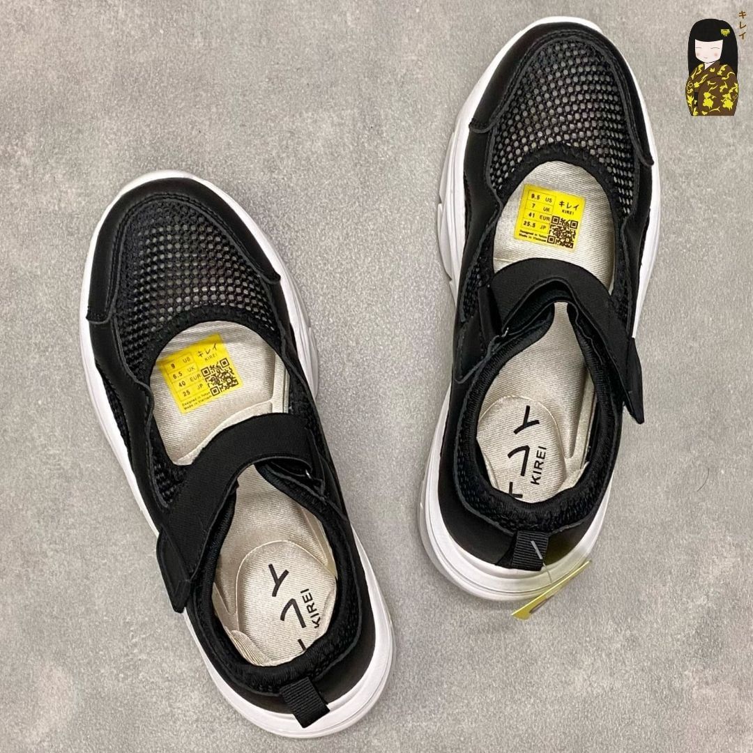  Kirei Nintai - Walk Sneakers BG10 Black 