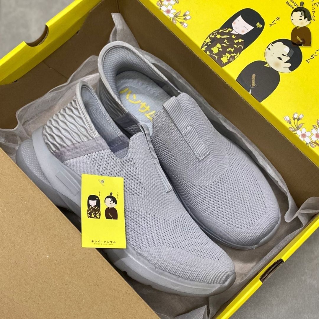  Hansamu Jin - Walk Sneakers BG12 Grey 