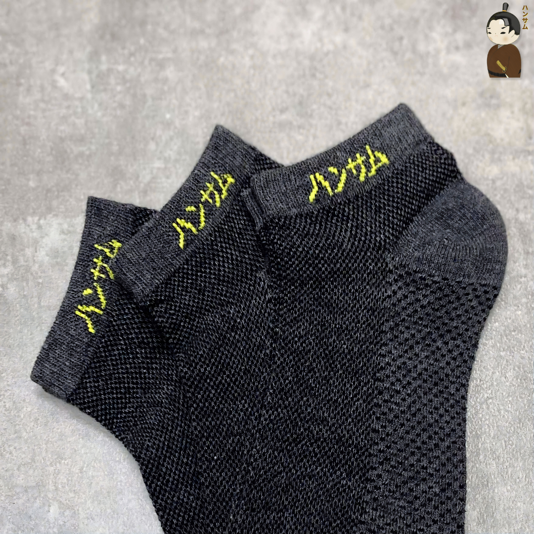  Hansamu Shinobi - Daily Sock VNS01 D.Grey 