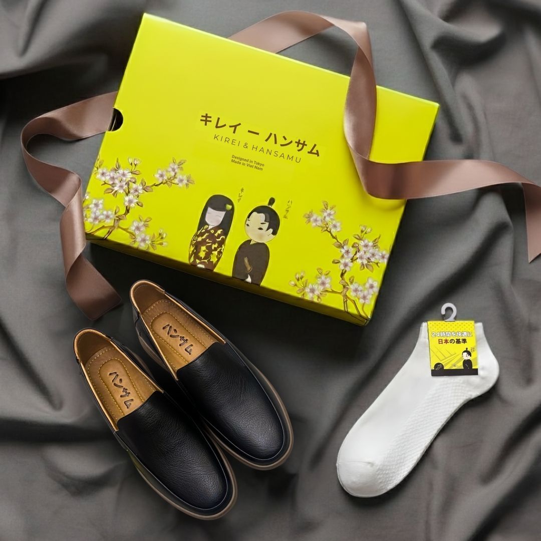  Hansamu Zen - Office Loafers DGD4 Black 