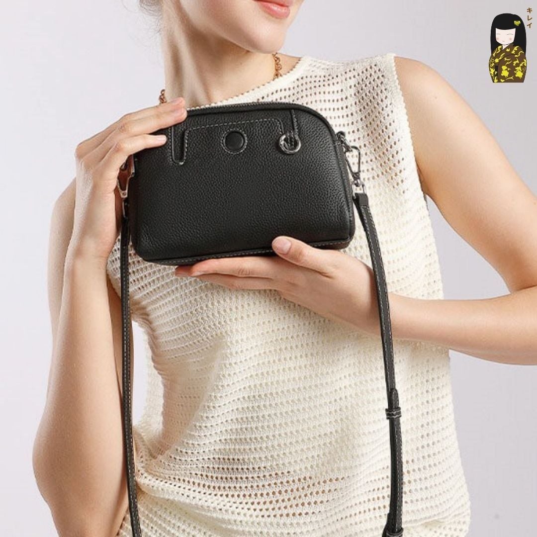  Túi Kirei Hina BGB09 | Túi pouch màu Đen 