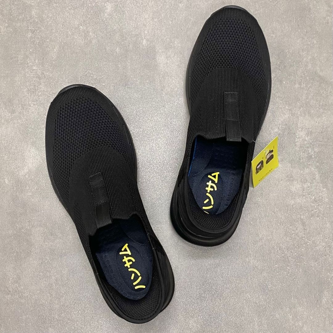  Hansamu Jin - Walk Sneakers BG12 All Black 