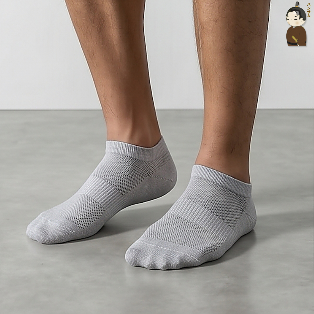  Combo 10 Đôi Vớ Daily Sock Bg14 Grey - Hansamu Shinobi 