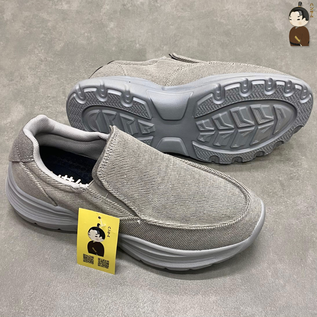  Hansamu Nin - Walk Slip-On BG09 Light Grey 